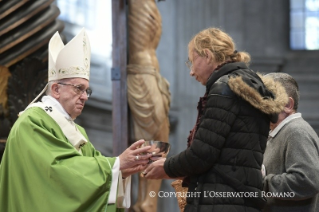 Omelia del Santo Padre: Giubileo delle persone socialmente escluse 